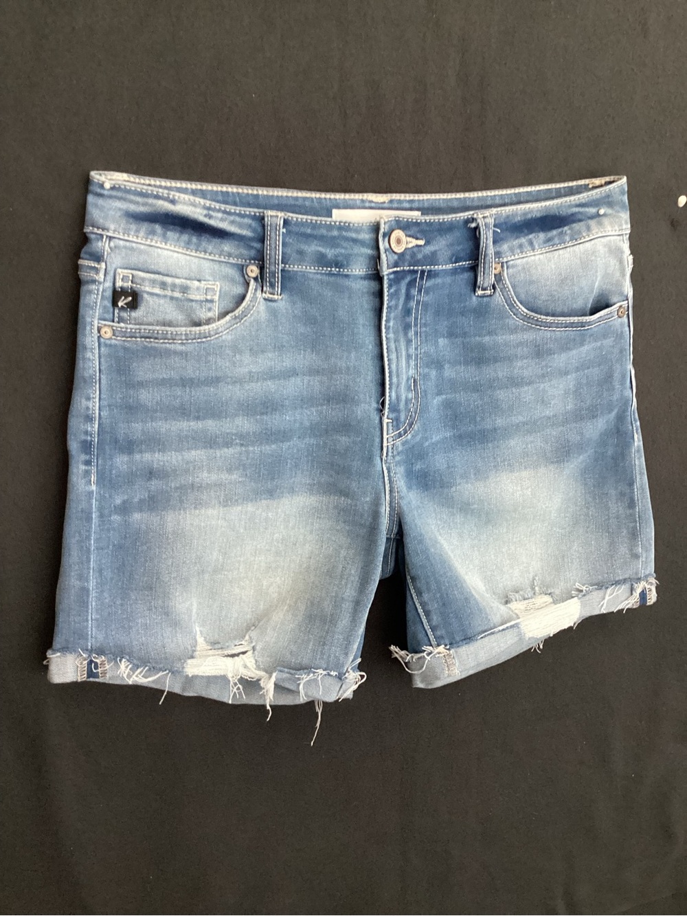 Kancan women’s jean shorts